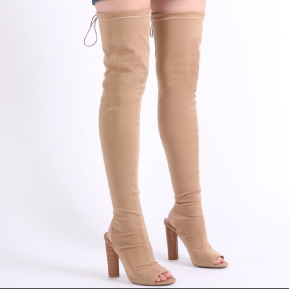 Public Desire Thigh High Boots